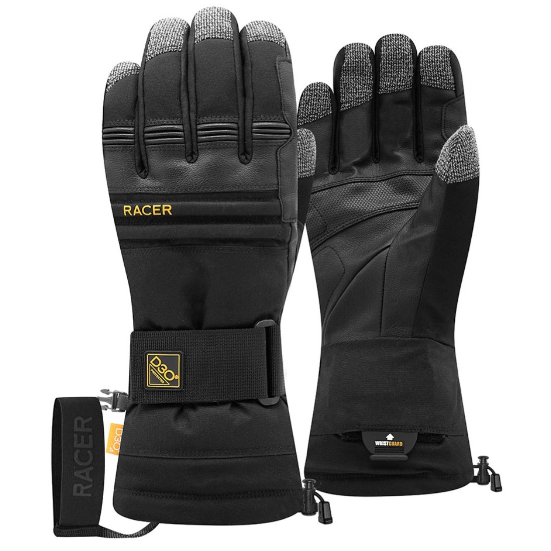 כפפות לגברים Racer WP D3o Snowboard Gloves