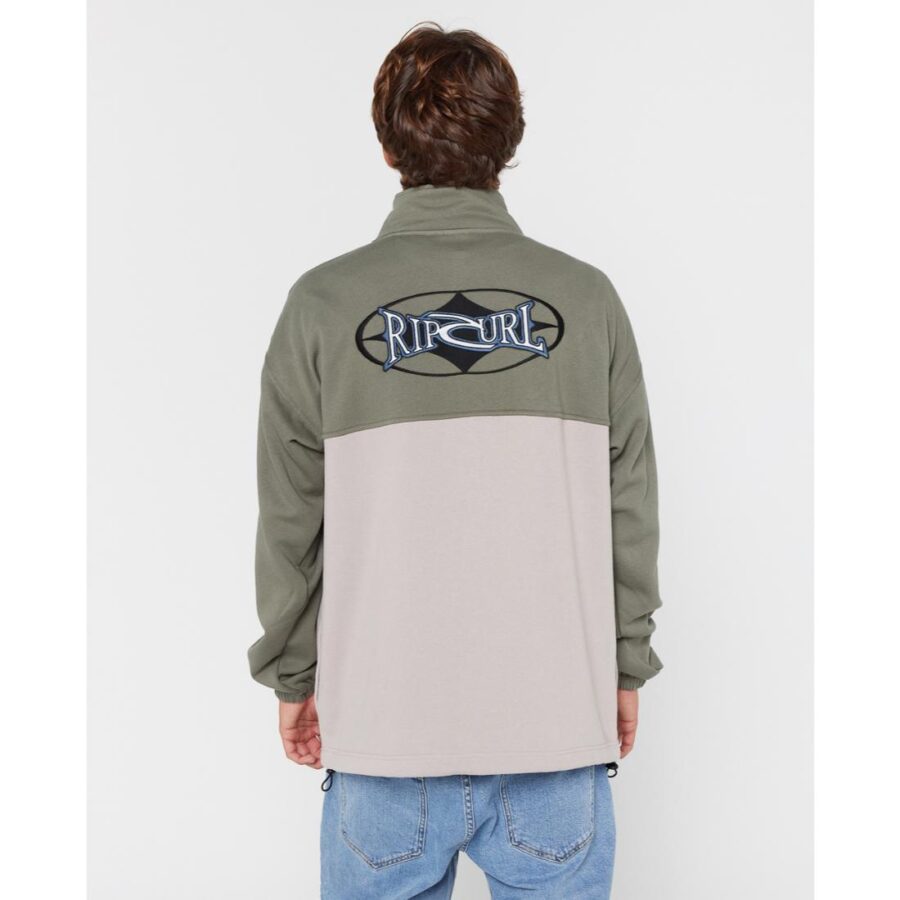 HERITAGE OVAL 1/4 ZIP CREW