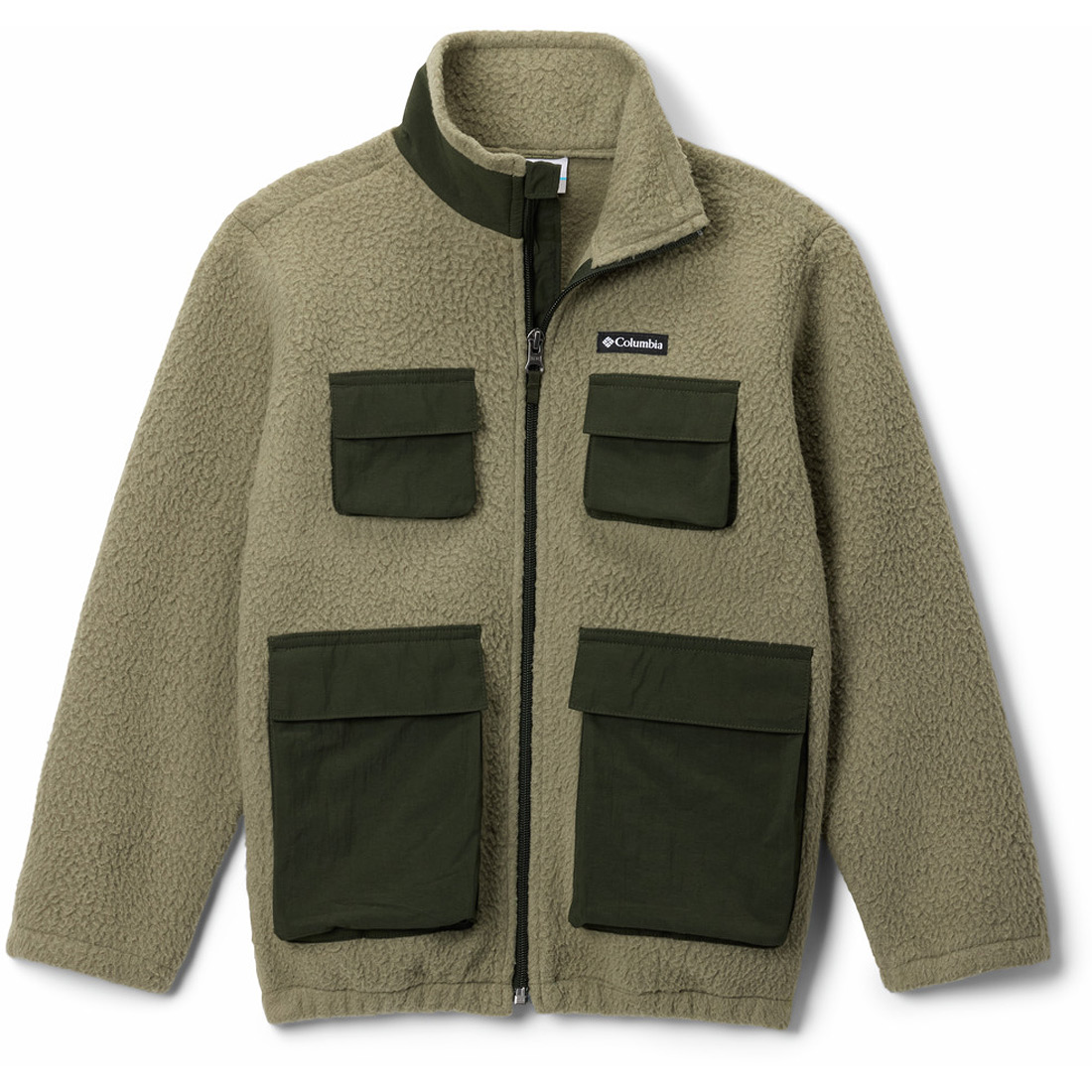 פליס לילדים Jasper Ridge Pebbled Fleece Full Zip