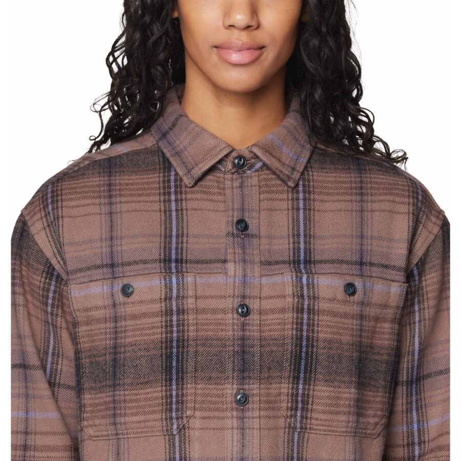 PLUSHER RELAXED L/S FLANNEL