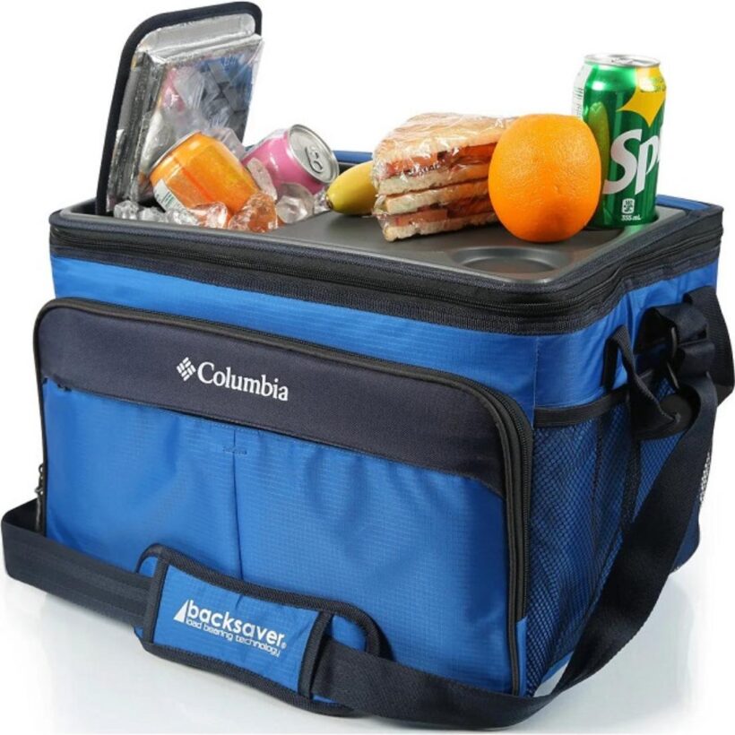 צידנית משפחתית מתקפלת עם משטח שולחן Granite Pass Family Size Collapsible Tabletop Cooler