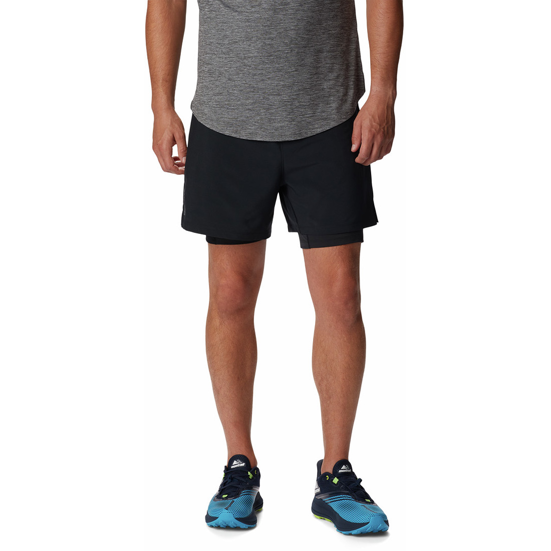 מכנסי ספורט קצרים לגברים M Endless Trail 2in1 Short