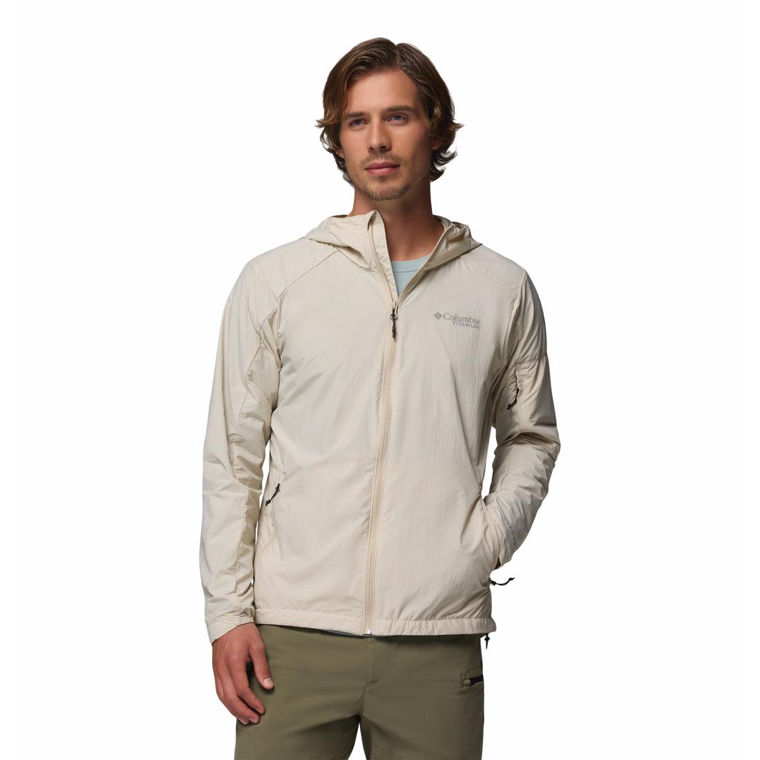 מעיל גשם לגברים Loop Trail II Windbreaker