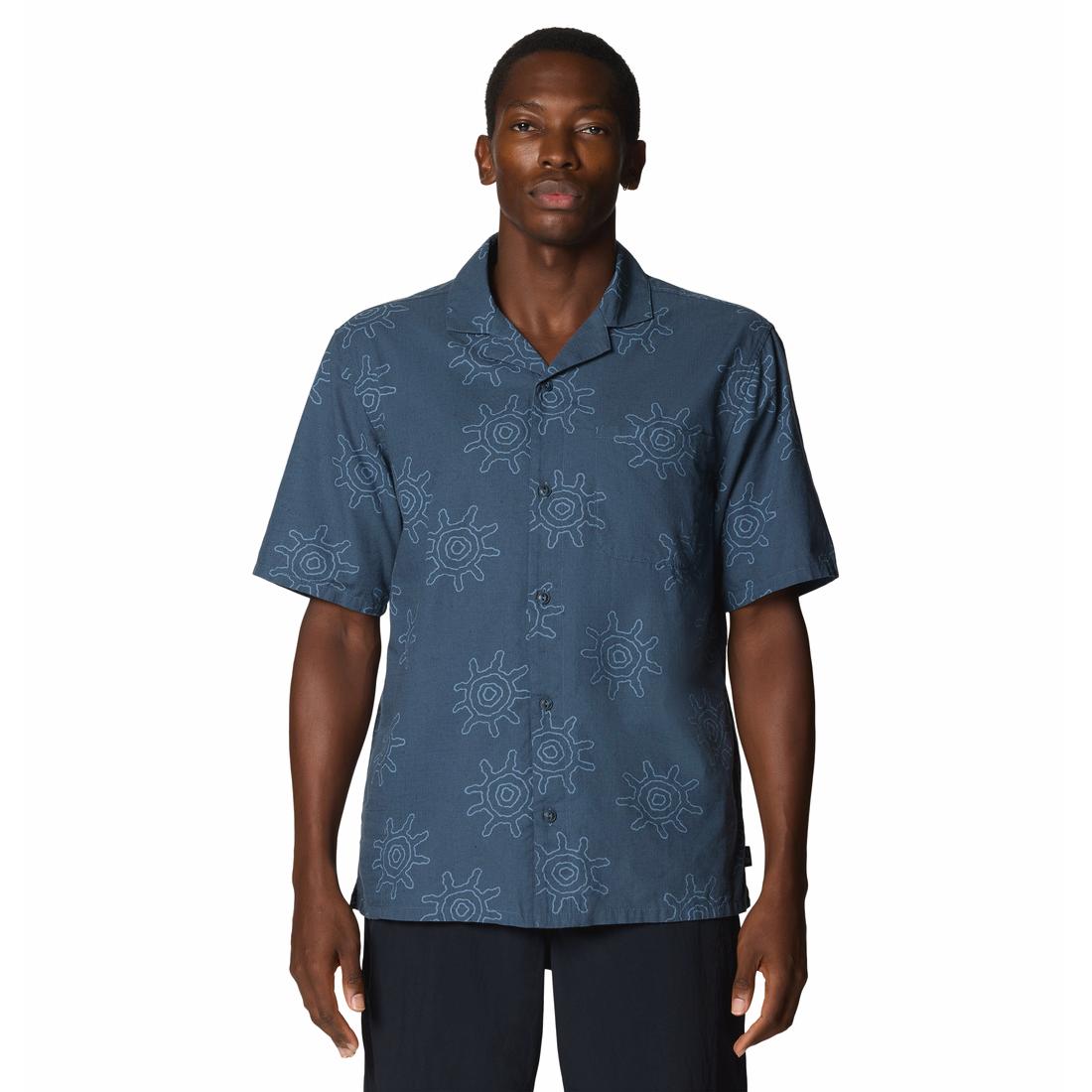 חולצה מכופתרת קצרה לגברים Cottonwood Camp Lite S/S