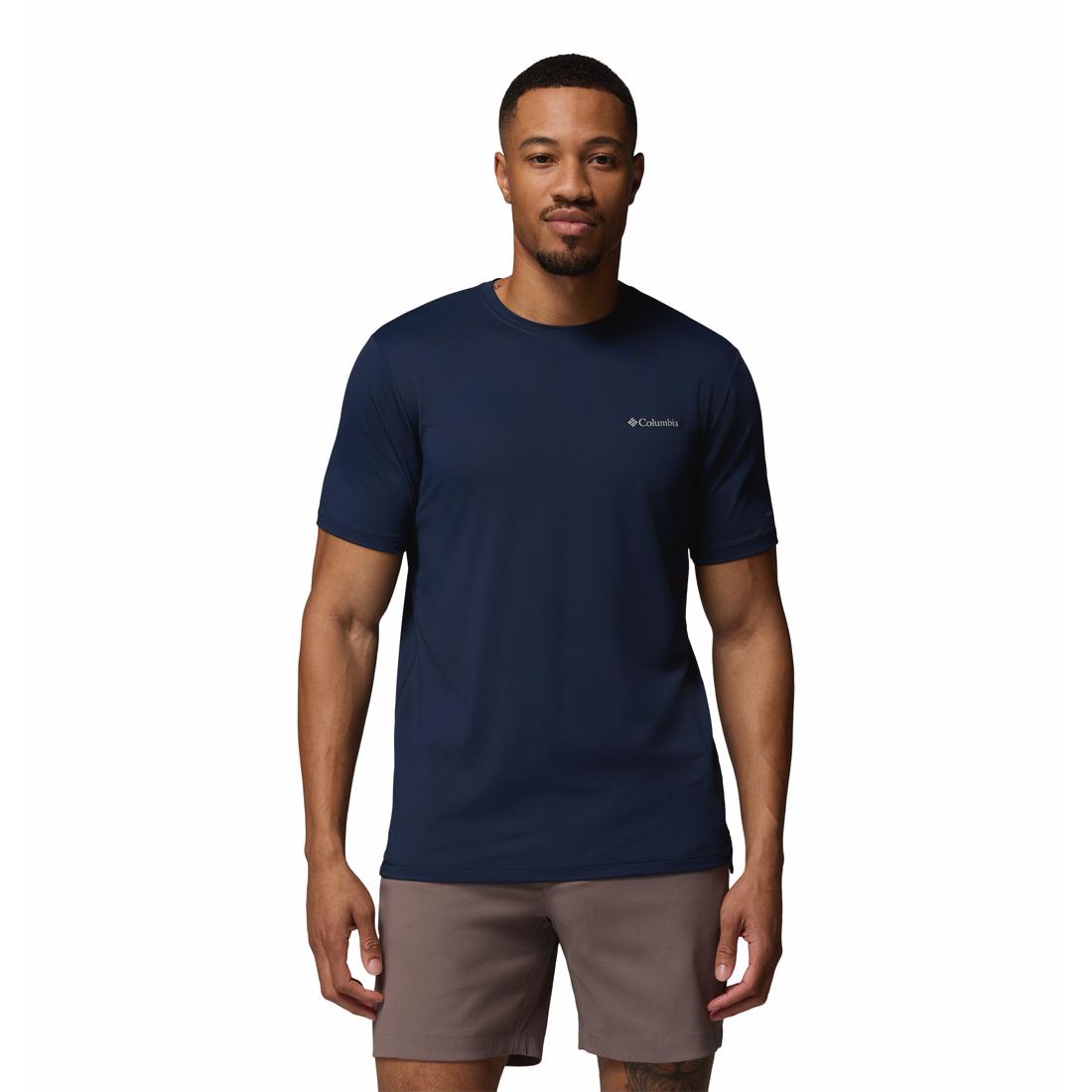 חולצה לגברים Tech Trail Utility Short Sleeve Crew