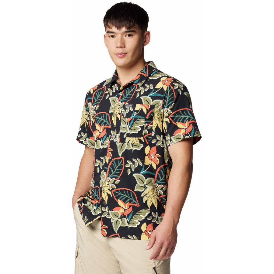 TECH TRAIL UTILITY PRINTED WOVEN SS