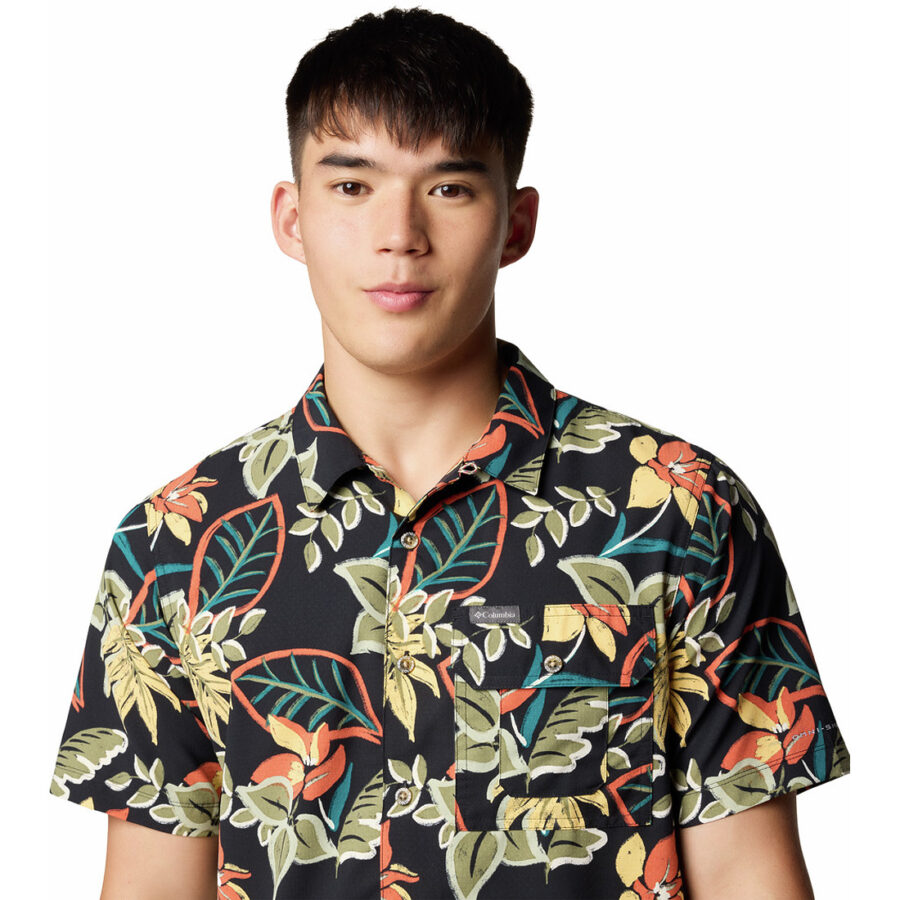 TECH TRAIL UTILITY PRINTED WOVEN SS