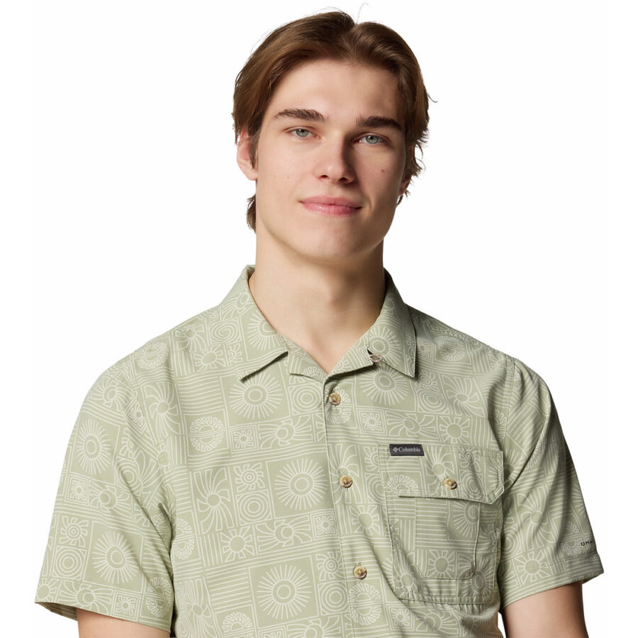 TECH TRAIL UTILITY PRINTED WOVEN SS