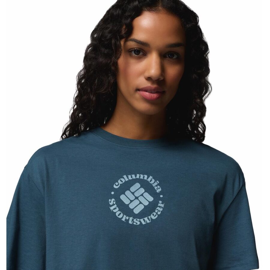 ROLLING BEND GRAPHIC RELAXED CROP SS