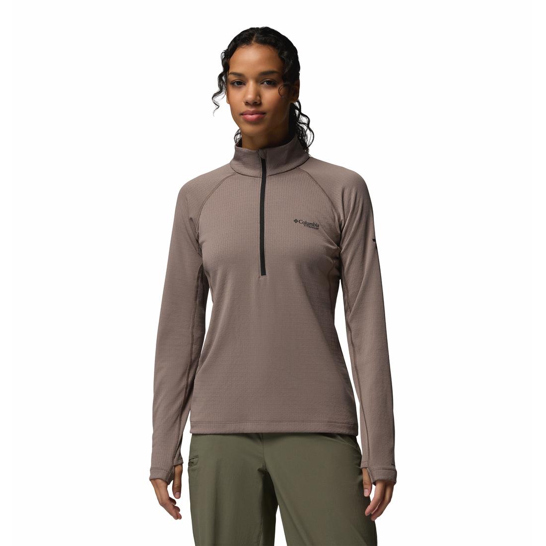 חולצה ארוכה לנשים Driventure Half Zip