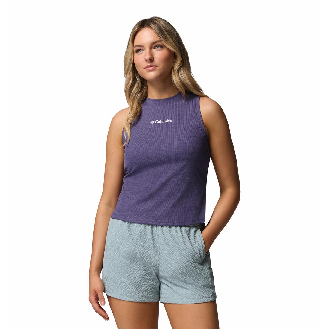 גופיה לנשים Columbia Move High Neck Tank