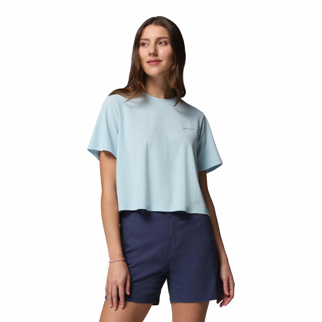 חולצה קצרה לנשים Chill Creek Pique S/S T