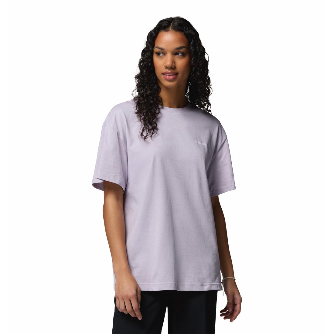 חולצה קצרה לנשים Rolling Bend Graphic Oversized Tee