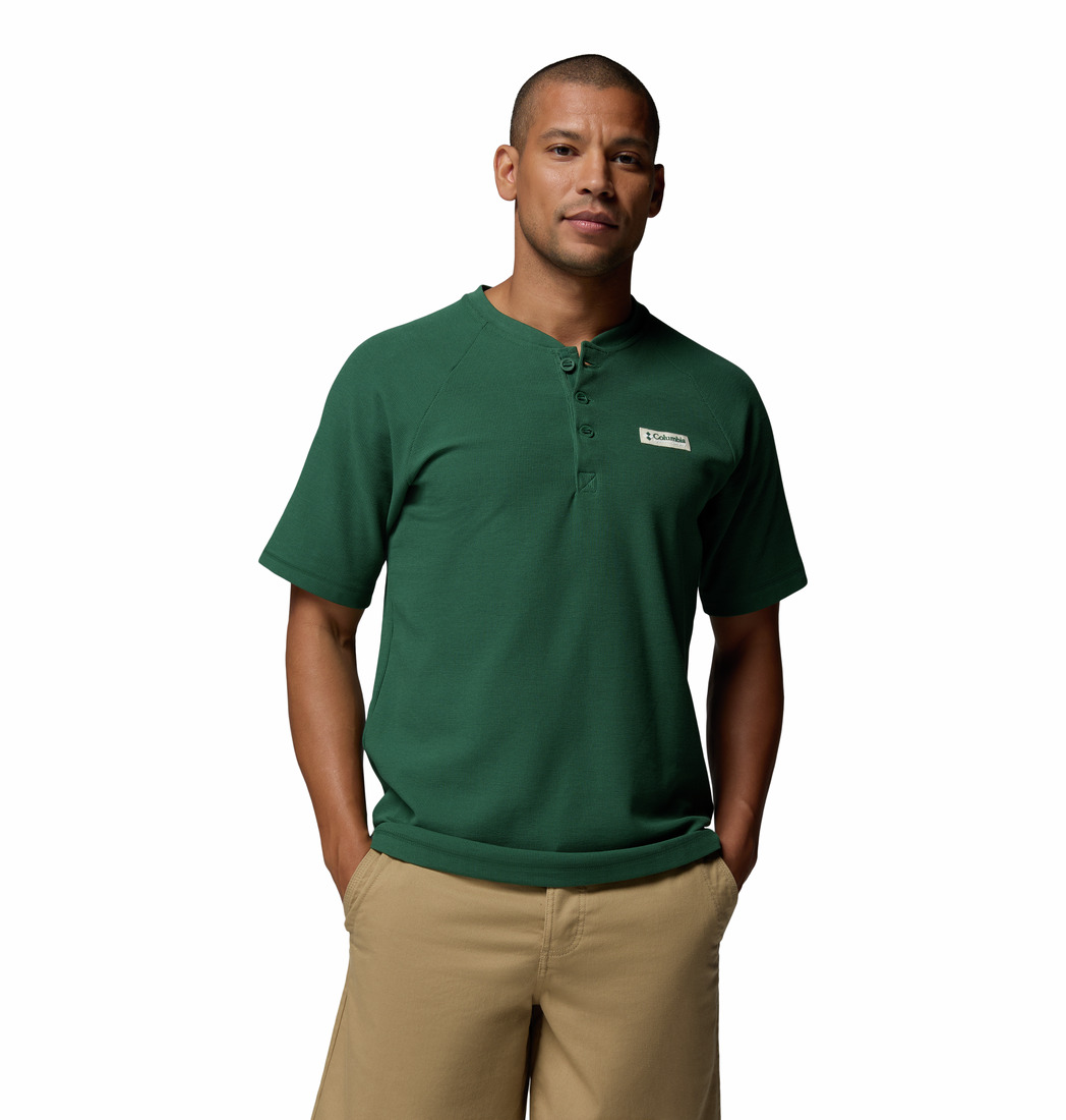 חולצה קצרה לגברים Acker Rock Knit Short Sleeve Shirt M