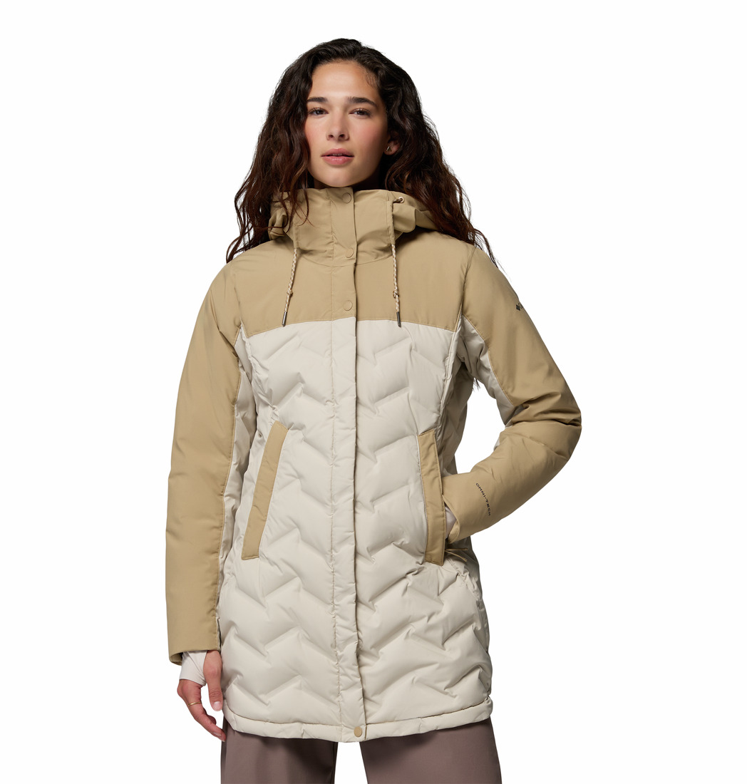 מעיל פוך לנשים במידות גדולות Mountain Croo III Mid Down Jkt