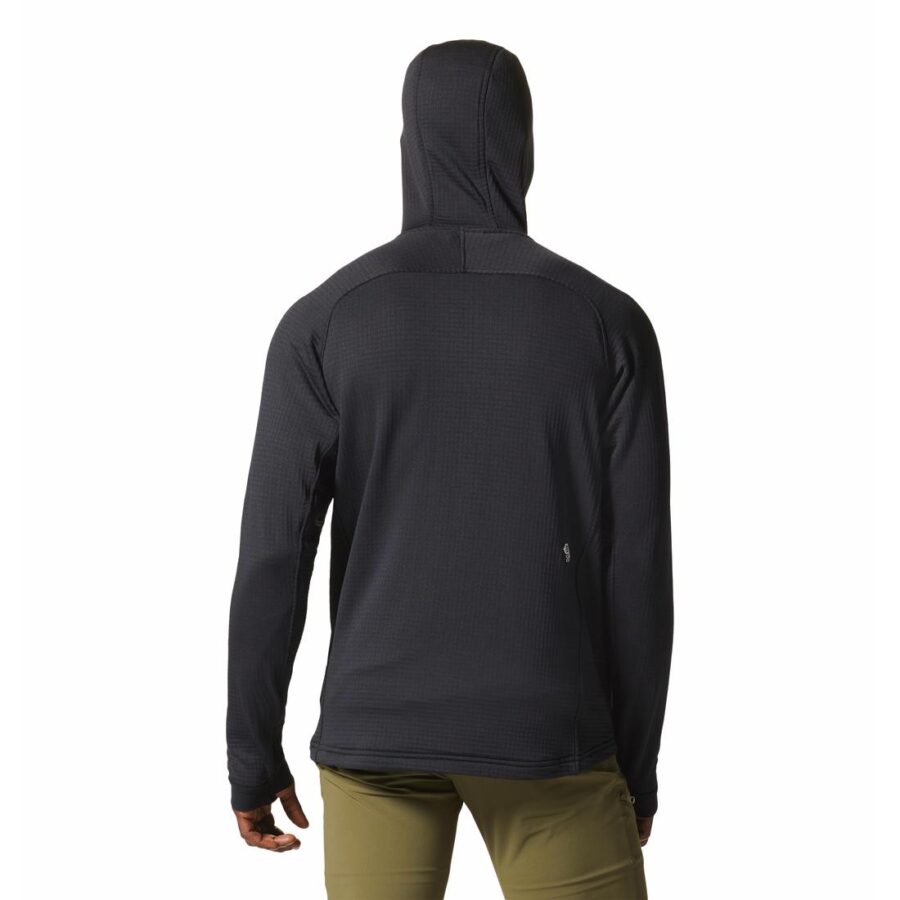 POLARTEC POWER GRID F/Z HOOD