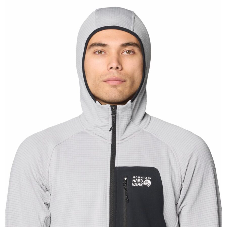 POLARTEC POWER GRID F/Z HOOD