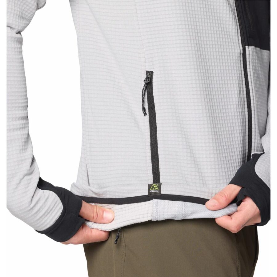 POLARTEC POWER GRID F/Z HOOD