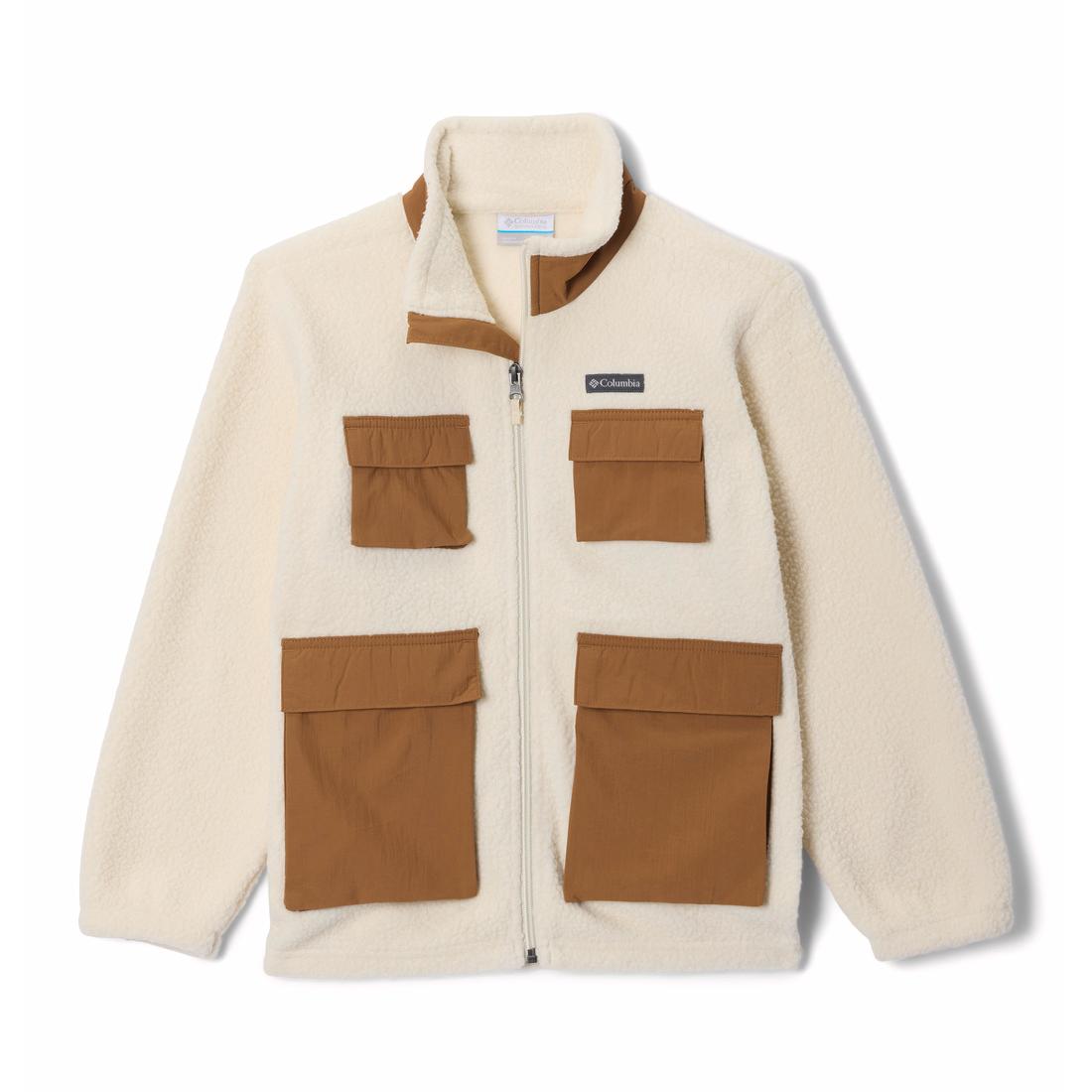 פליס לילדים Jasper Ridge Pebbled Fleece Full Zip