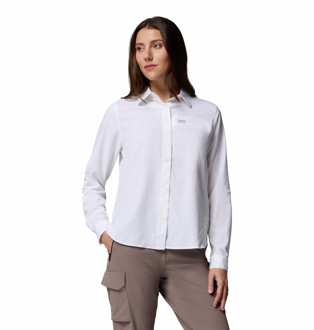 חולצה מכופתרת ארוכה לנשים Silver Ridge Utility II Long Sleeve Shirt