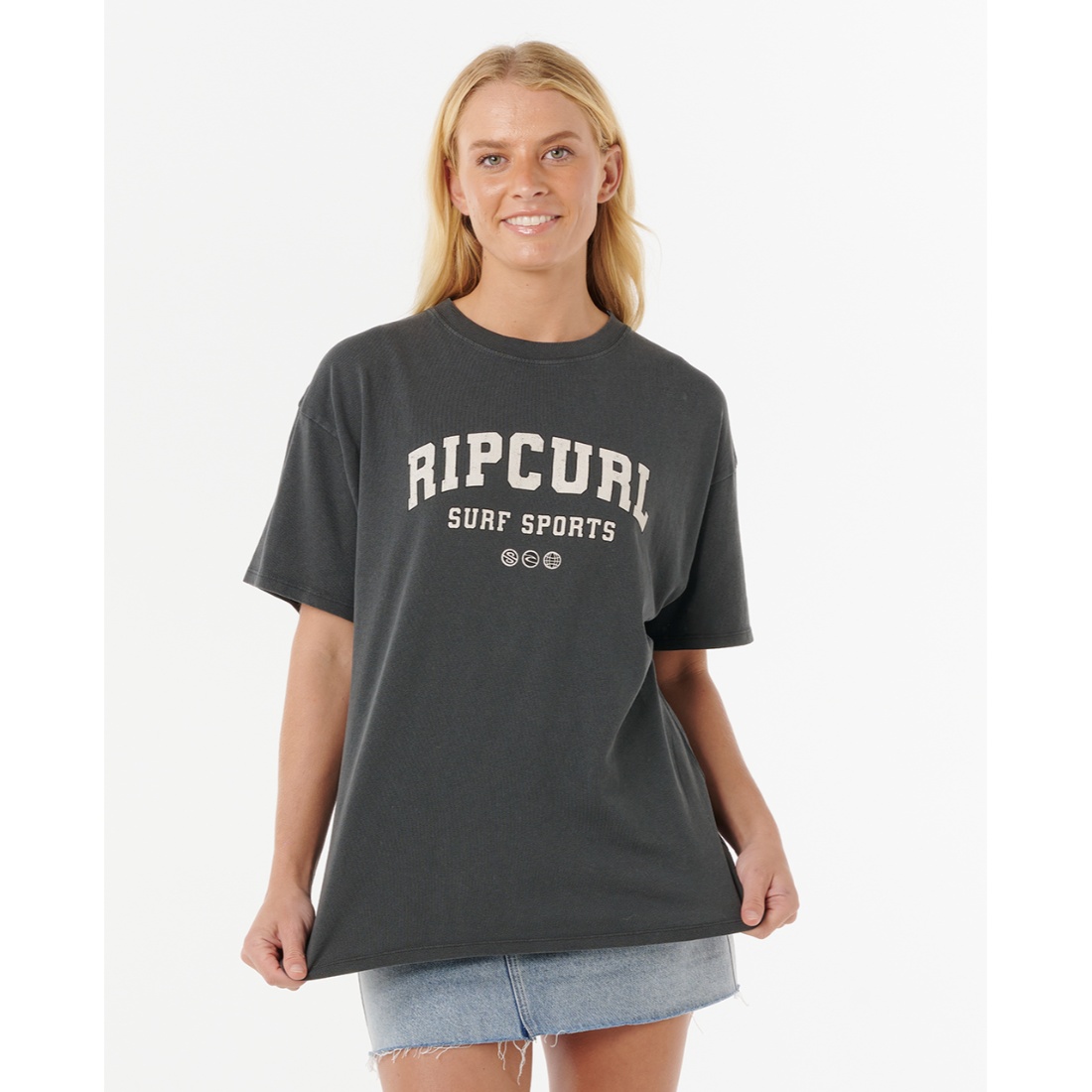 חולצה קצרה לנשים Varsity Sports Heritage Tee