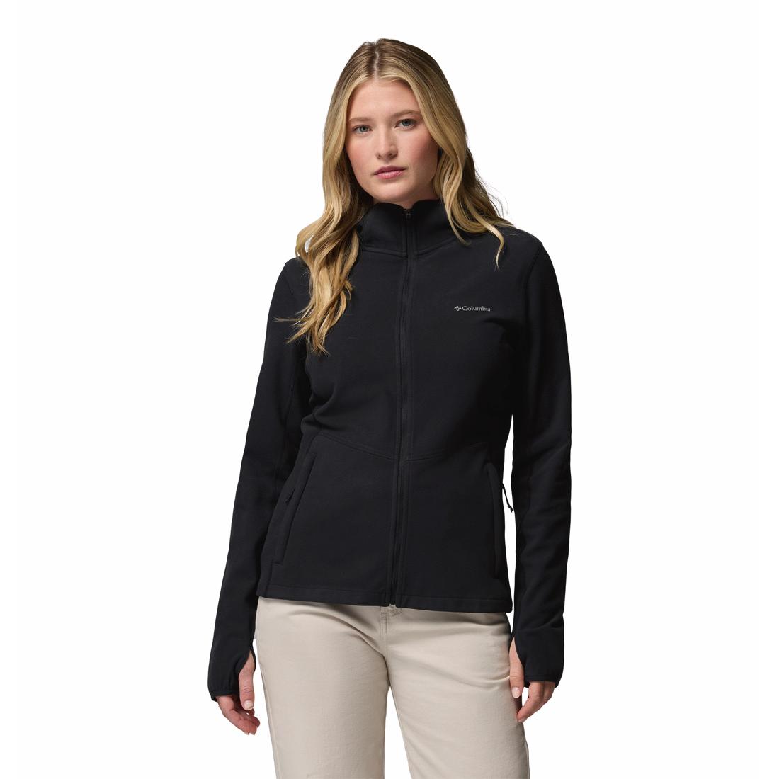 ג'קט ארוך עם כובע מובנה לנשים Star Valley Hooded Full Zip