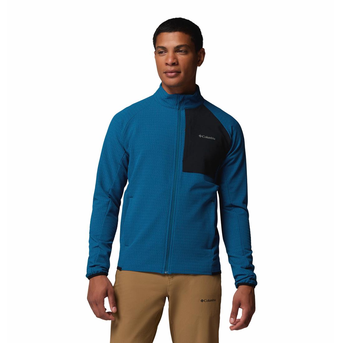 ג'קט ארוך לגברים Superior Summit Grid Full Zip M